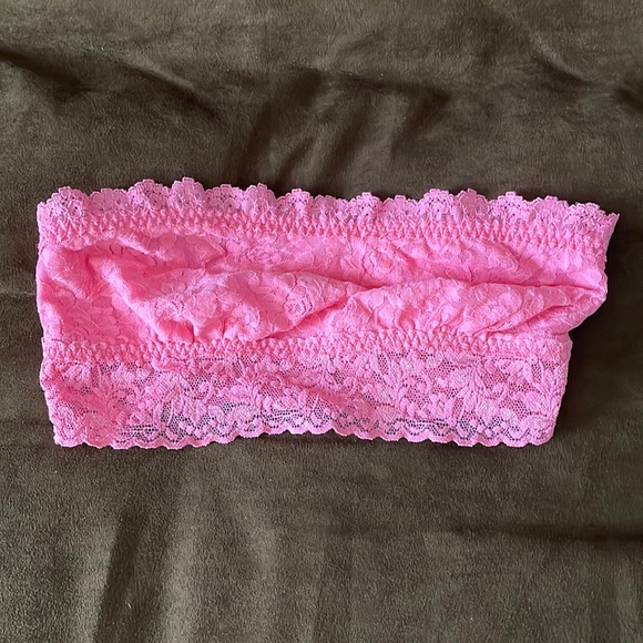 Hanky Panky pink lace bandeau - Picture 1 of 3